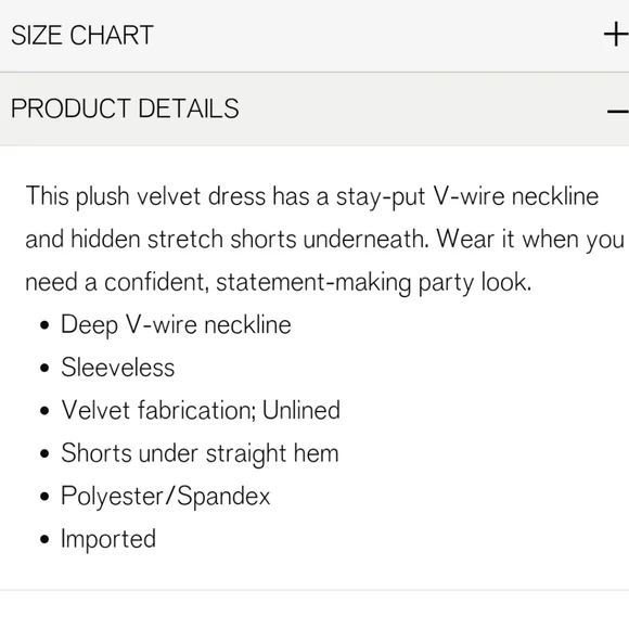 Velvet Deep V-Wire Skort Dress - Picture 4 of 7